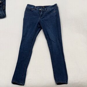 Express skinny mid rise jean